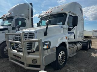 2016 Freightliner Cascadia T/A Sleeper Truck Tractor C/w Detroit DD15, A/T, 40,000lb Rears, Double Diff Locks, A/R Suspension, 11R22.5 Showing 1,295,091Kms VIN 1FUJGLD58GLHG7148 *NOTE Previously Registered In Ontario* *Located At 232071 Range Rd 283 Rocky View, AB*