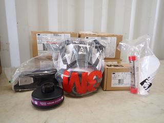 Qty Of (5) Unused 3M Powerflow Face-Mounted Powered Air Purifying Respirators **LOCATED IN EDMONTON**