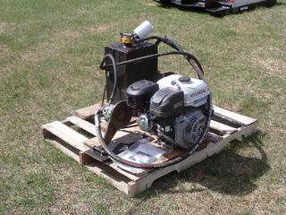 Hydraulic Power Unit c/w Hyundai 420cc 13hp Gas Engine. *Note: No Battery* **LOCATED IN EDMONTON**
