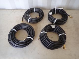 Qty Of (4) Unused 1/4in 350PSI LP Gas Hose **LOCATED IN EDMONTON**