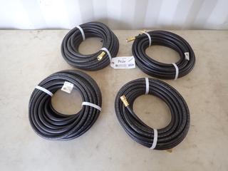 Qty Of (4) Unused 1/4in 350PSI LP Gas Hose **LOCATED IN EDMONTON**