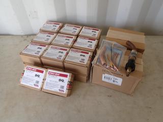 Qty Of (20) Lincoln Electric KP653-052C Drive Roll Kits c/w (2) Miller SXA Curved Nozzle Kits **LOCATED IN EDMONTON**