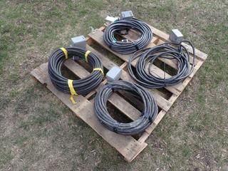 Qty Of (4) Heavy Duty Extension Cords **LOCATED IN EDMONTON**