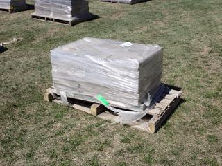 Qty Of 12in X 12in X 2.5in Fjord Glacier Concrete Stones **LOCATED IN EDMONTON**
