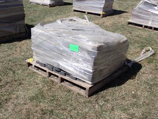 Qty Of 4.5in X 4.5in X 2.5in And 3.5in - 4.5in X 4.5in X 2.5in Cobble Circle Concrete Stones **LOCATED IN EDMONTON**