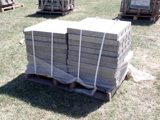 Qty Of 24in X 24in X 2.5in Bedrock Concrete Slabs **LOCATED IN EDMONTON**