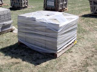 Qty Of 12in X 6in X 2.5in Broadway 65 Grey Stones **LOCATED IN EDMONTON**