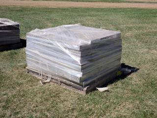 Qty Of 8in X 4in X 2.5in River Rock Grey Holland Concrete Walkway Stones **LOCATED IN EDMONTON**