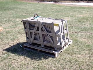Qty Of 24in X 24in Slate Grey Concrete Slates **LOCATED IN EDMONTON**
