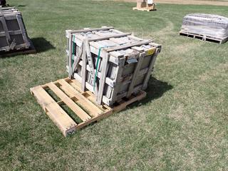 Qty Of 24in X 24in Imperial Black Concrete Slates **LOCATED IN EDMONTON**