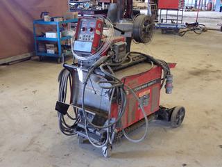 Lincoln Electric Power Wave 455M/STT 208/230/460/575V 3-Phase Multi-Process Welder c/w Lincoln Electric Arc-Link Powerfeed 10M 40V Wire Feeder *Note: Working Condition Unknown* **LOCATED @ 1 SUNSET BOULEVARD, FORT MCMURRAY, AB**