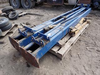 Ben Pearson Tubemaster 9000ST EHI 9000lb Cap. 13ft(H) 208-230V Single Phase 2-Post Lift. SN 080513906 *Note: Buyer Responsible For Removal* **LOCATED @ 1 SUNSET BOULEVARD, FORT MCMURRAY, AB**