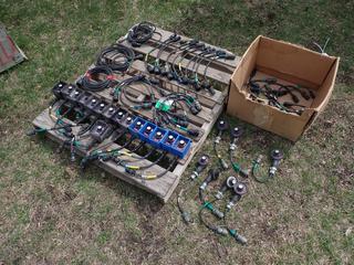 Qty Of Red-D-Arc Welderentals Remote controls c/w Cable Connectors **LOCATED IN EDMONTON**