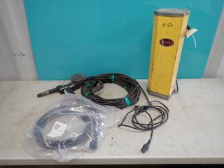 Dry Rod II Electrode Stabilizing Oven c/w Miller Spoolmatic 30 Air Cooled Spool Gun And Miller Power XR Alumafeed Cable **LOCATED IN EDMONTON**