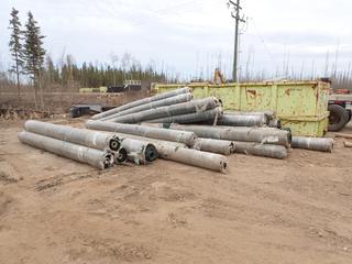 Qty Of Approx. (48) Rolls Of Pyramat 75 High Performance Turf Reinforcement Mat c/w Qty Of 18in Fabric Pins w/ Washers *Note: Buyer Responsible For Removal* **LOCATED @ 1 SUNSET BOULEVARD, FORT MCMURRAY, AB**