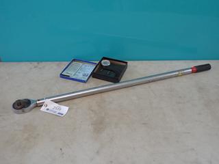3/4in Torque Wrench c/w Micrometer Disc Brake Kit **LOCATED @ EDMONTON YARD**