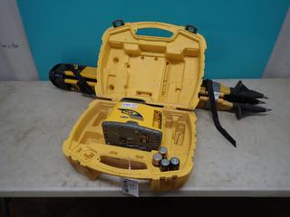 Trimble GL422 Spectra Precision Laser c/w Tripod Stand. SN 11459036 **LOCATED @ EDMONTON YARD**