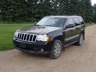 2009 Jeep Grand Cherokee Laredo 4X4 SUV c/w 3.7L V6, A/T And 235/60R18 Tires. Showing 317,467kms. VIN 1J8GR48K89C550956 *Note: No Back Wiper* **LOCATED @ EDMONTON YARD**