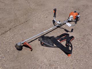 STIHL FS 240 Brushcutter c/w 38cc Gas Engine And Harness **LOCATED @ EDMONTON YARD**