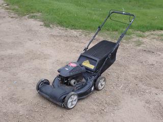 Yard Machines Front Wheel Self-Propelled Lawn Mower w/ Briggs & Stratton 158cc Engine And Rear Bag **LOCATED @ EDMONTON YARD**