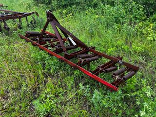 3pt Hitch Field Cultivator C/w 7 Ft. Working Width, (9) Spring Reset Shanks, Adjustable Shank Spacing, Bolt-On Reversible Sweeps, Adjustable Rear Hitch, S/N Unknown. *Note: Buyer Responsible For Removal* **LOCATED NEAR COLD LAKE, AB FOR MORE INFO CONTACT KIRK @780-826-8558**