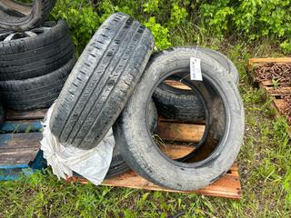 (4) Hankook Dynapro HP P245/60R18 Tires *Note: Buyer Responsible For Removal* **LOCATED NEAR COLD LAKE, AB FOR MORE INFO CONTACT KIRK @780-826-8558**