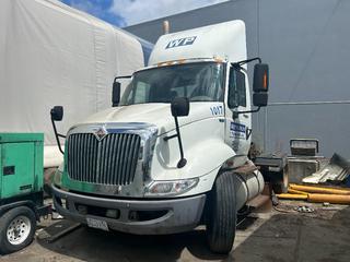 2013 International ProStar 8600 S/A Day Cab Truck Tractor C/w Maxforce 6-cyl, A/T VIN 1HSHWSJN2DH355872 *Note: PARTS ONLY* *Located In Delta, BC.* 