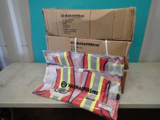 Qty Of (3) Boxes Of Unused Hazmasters Pro Size 2XL Safety Vests **LOCATED @ EDMONTON YARD**