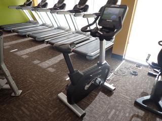 Life Fitness INCD Commercial Upright Bike. SN IUE315215