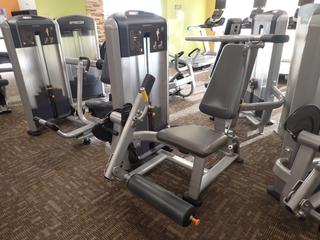 Precor Leg Extension Machine w/ 240lb Weight Stack. SN BA73K18150003