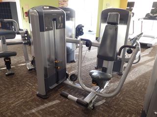 Precor Chest Press Machine w/ 240lb Weight Stack. SN BA68K17150001