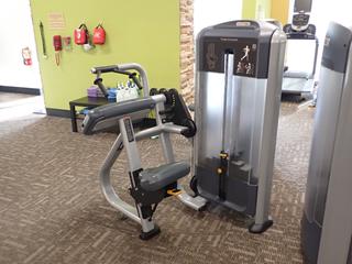Precor Triceps Extension Machine w/ 160lb Weight Stack. SN BA62K18150002