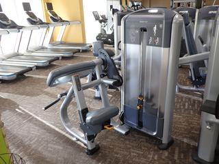 Precor Biceps Curl Machine w/ 160lb Weight Stack. SN BA61K18150004
