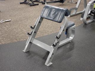 Precor Seated Preacher Curl Bench. SN BELLE22150010