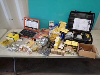 D-Ring Kit, External Retainer Rings, Fuses, Wagner Paint Sprayer, Bearing, Seals, Bushings And Assorted Supplies **Located @ Edmonton Yard**
