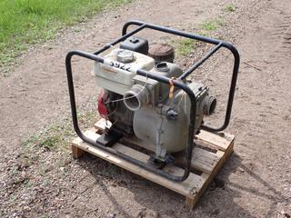 Koshin 3in Trash Pump c/w Honda Gas Engine *Note: Needs Starter Cap And Pull Cord, Running Condition Unknown* **Located @ Edmonton Yard**