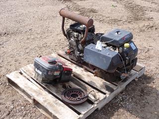 Kubota 23hp Overhead Valve V-Twin 674cc Gas Engine c/w Vanguard Briggs & Stratton 16hp Gas Engine And Briggs & Stratton 675 Engine Series 190cc Gas Engine *Note: Running Condition Unknown* **Located @ Edmonton Yard**