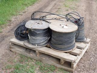 Qty Of Electrocom RG 11/U 97% Braid Cable c/w Marine 16AWG 600/1000V Shipboard Cable *Note: Lengths Unknown* **Located @ Edmonton Yard**