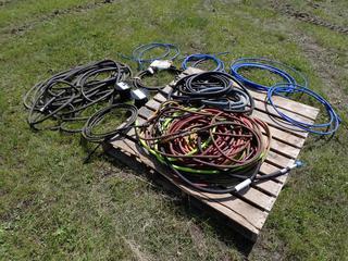 Qty Of Assorted Air, Water, Hydraulic And Ipex Hose **Located @ Edmonton Yard**