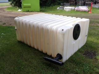 Zeebest Plastics 59in X 35in X 80in Liquid Storage Tank **Located @ Edmonton Yard**