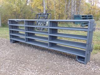 Qty Of (12) 16ft X 5ft Fence Panels **Located Near Redwater, AB**