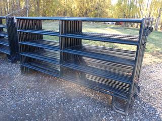 Qty Of (18) 9 1/2ft X 5ft Fence Panels **Located Near Redwater, AB**