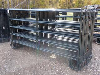 Qty Of Approx. (29) 9 1/2ft X 5ft Fence Panels **Located Near Redwater, AB**
