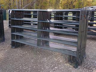 Qty Of (19) 9 1/2ft X 5ft Fence Panels **Located Near Redwater, AB**