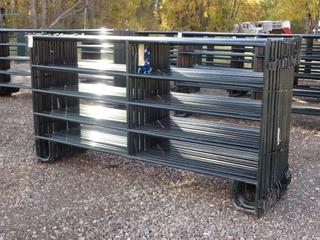 Qty Of (23) 9 1/2ft X 5ft Fence Panels **Located Near Redwater, AB**