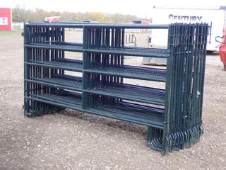Qty Of (25) 9 1/2ft X 5ft Fence Panels **Located Near Redwater, AB**