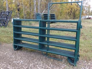 Qty Of (14) 9 1/2ft X 5ft Fence Panels **Located Near Redwater, AB**