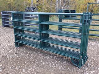 Qty Of (13) 9 1/2ft X 5ft Fence Panels **Located Near Redwater, AB**