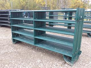 Qty Of (17) 9 1/2ft X 5ft Fence Panels **Located Near Redwater, AB**