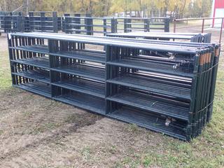 Qty Of (22) 13 1/2ft X 4ft Fence Panels **Located Near Redwater, AB**